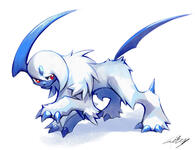 Absol crayon